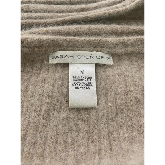 Sarah Spencer Ribbed Open Front Cardigan - Picture 4 of 7